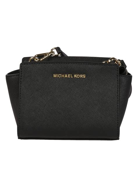 michael kors selma mini black|Michael Kors selma mini crossbody.